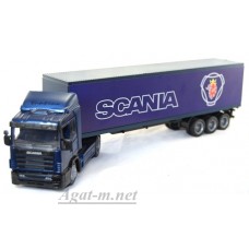 15513-НР Scania Р124/400 тягач с прицепом контейнер 